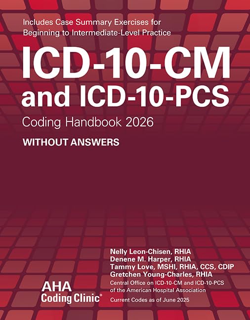 ICD-10-CM and ICD-10-PCS Coding Handbook without Answers 2026