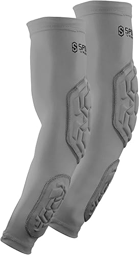 Miniatura 9 de Sports Unlimited Coderas acolchadas para antebrazo para fútbol, baloncesto, béisbol, voleibol, fútbol, jóvenes y adultos, par