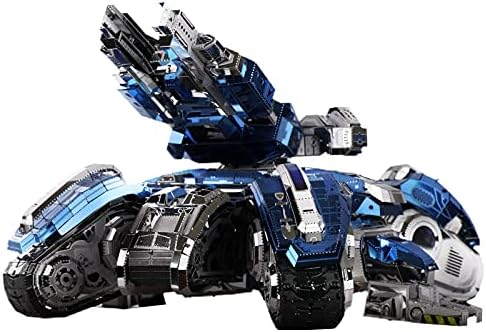 MU 3D Metal Puzzle Starcraft Siege Edition Tank Assemble Model Kits DIY 3D Laser Cut Jigsaw Toy YM-N025-D