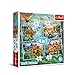 Produktbild Trefl - Außergewöhnliche Dinos - Puzzle 4 in 1-4 Puzzles, von 12 bis 24 Elementen - Puzzle mit Dinosauriern Verschiedene Schwierigkeitsgrade Unterhaltung für Kinder ab 3 Jahren