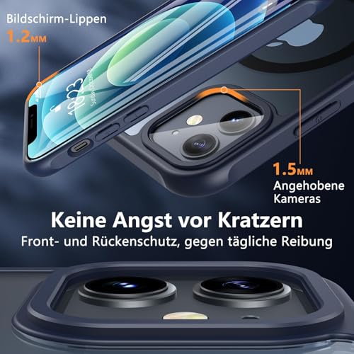 Coque iPhone 12 transparente Hensinple militaire - 5