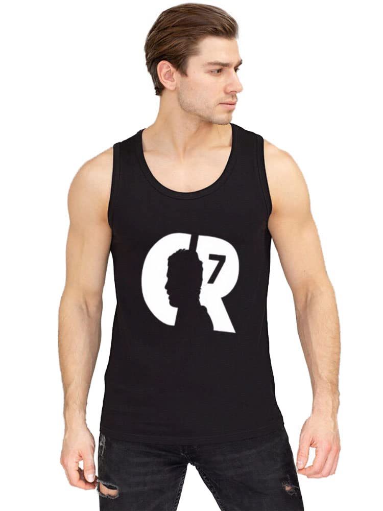 BASE 41Men Sleeveless Tshirt, Printed Vest for Men, Cotton Sando for Gym, Cycling, Running & Other Sports