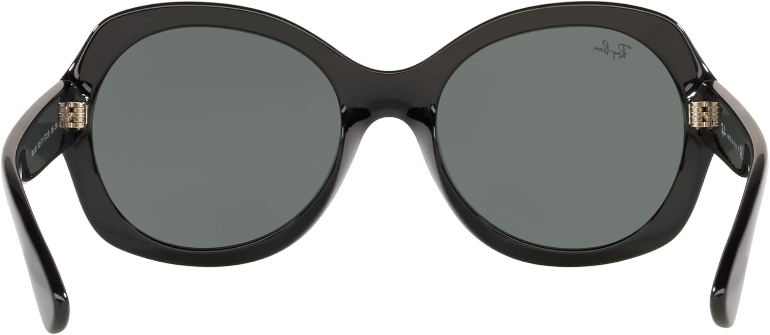Ray-Ban Woman Sunglasses Black Frame, Green Classic G-15 Lenses, 57MM - Image 5