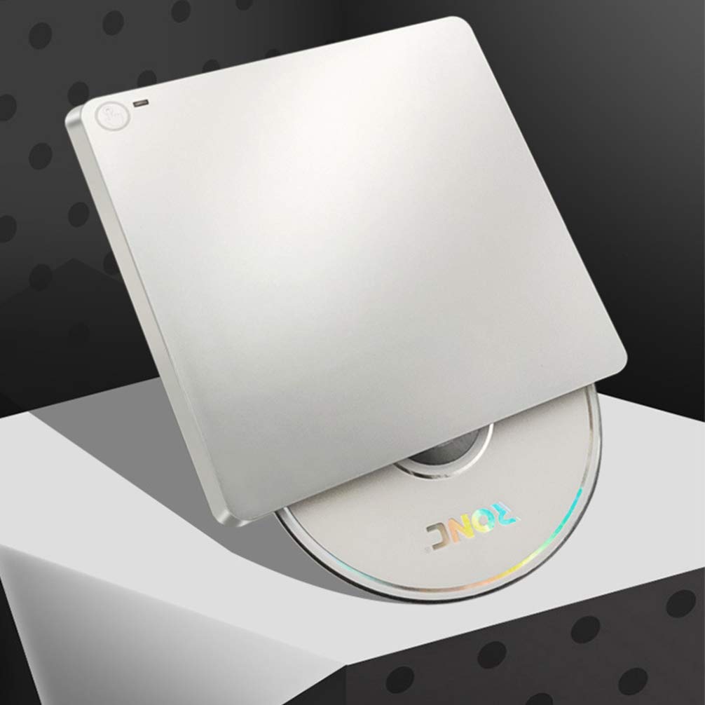 Masterizzatore Dvd A Doppia Interfaccia 30 C Unità Esterna Portatile Per Laptop Silent Silver