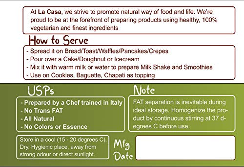 Image of La Casa Choco Spread Combo - Milk + Hazelnut Chocolate Spread | 2x350g |