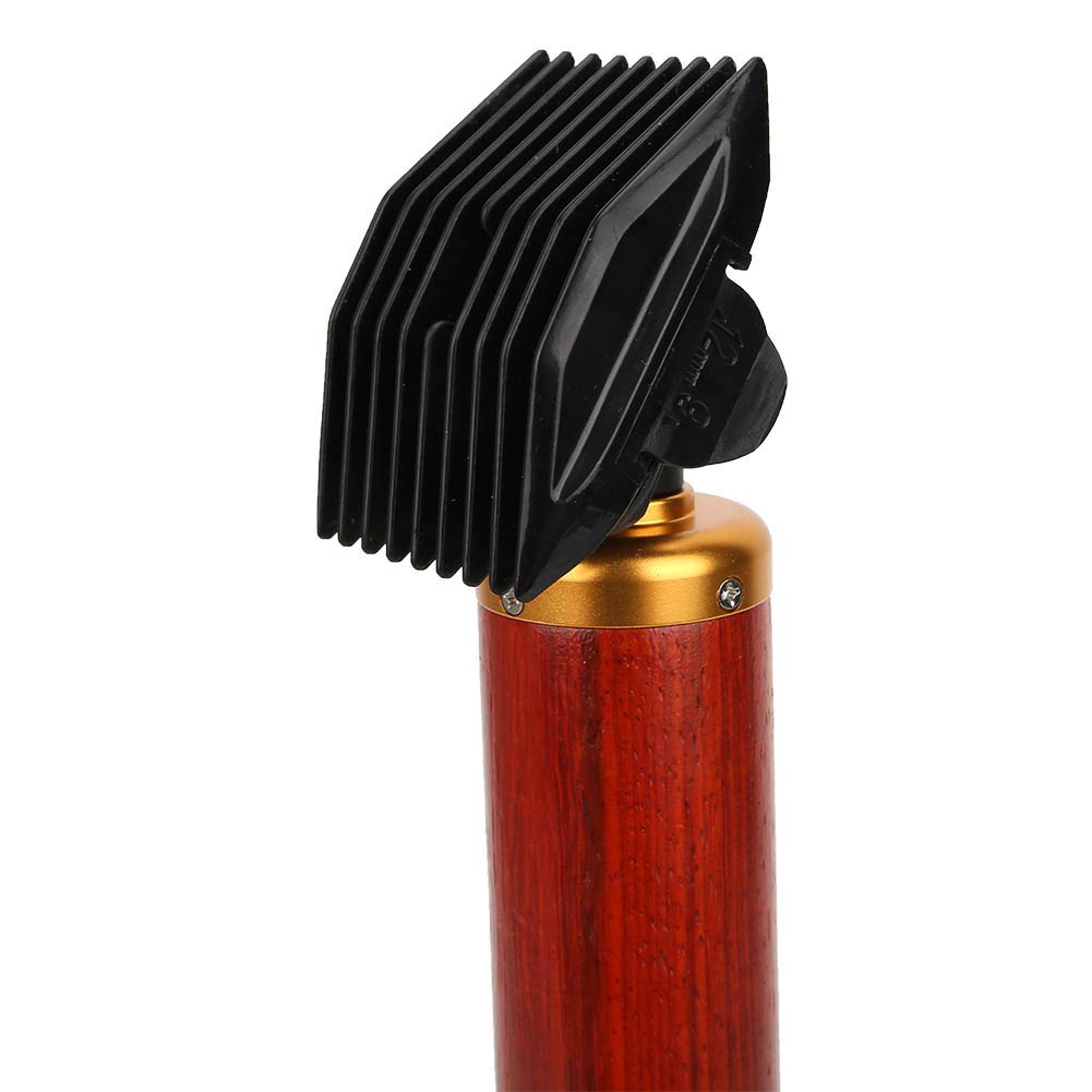 Pet Way Timmer Enchip en la Máquina de Rasurador de Cabello de Palo de Madera de Mascotas Máquina de Barbilla 55W para Preparación de Bricolaje en Casa (Enchufe de la UE)