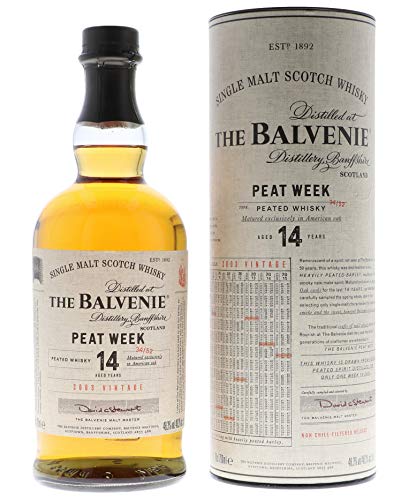 Balvenie Peat Week Single Malt Scotch Whisky, 700 ml