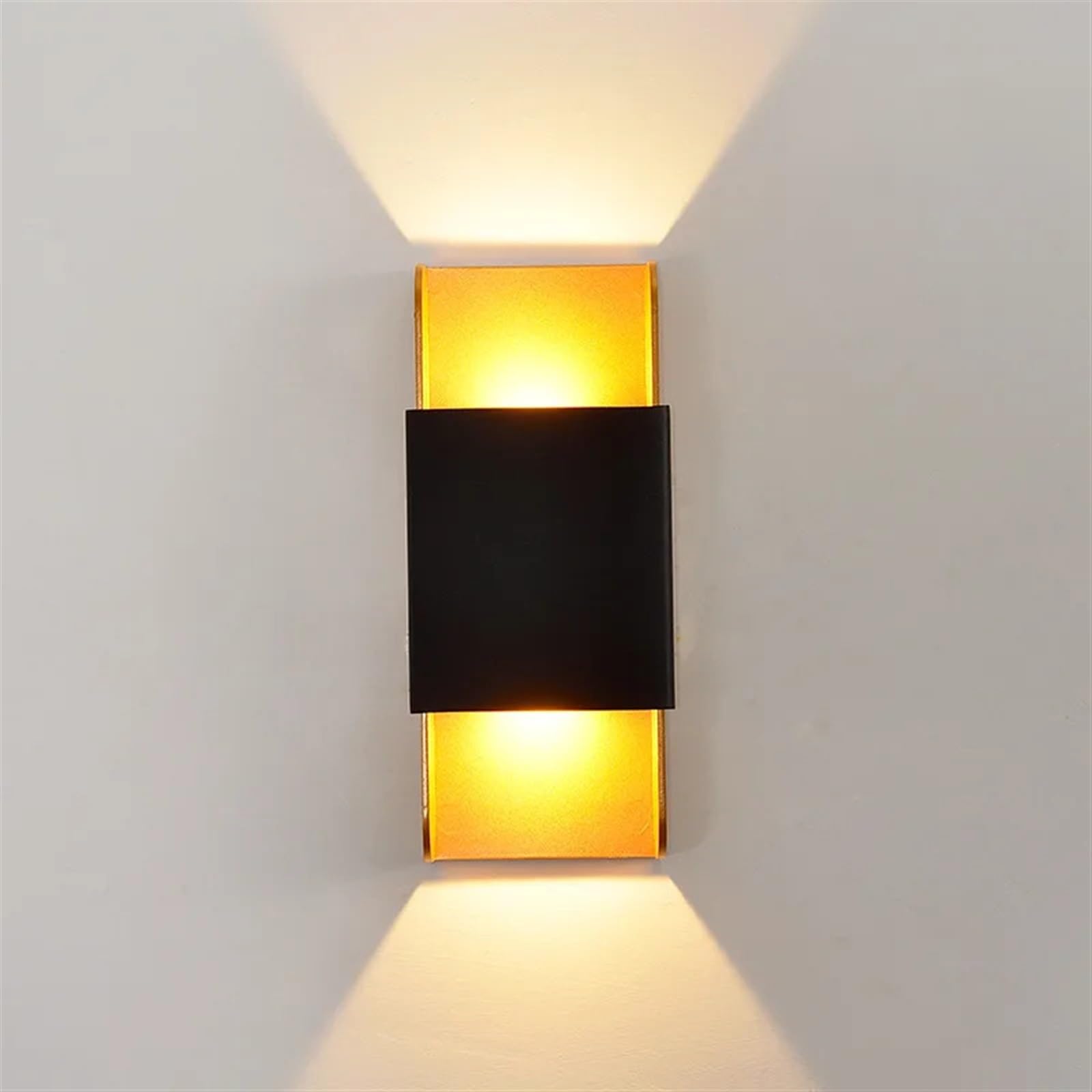 Lampes de jardin LED 10W étanches et appliques murales d'intérieur noires