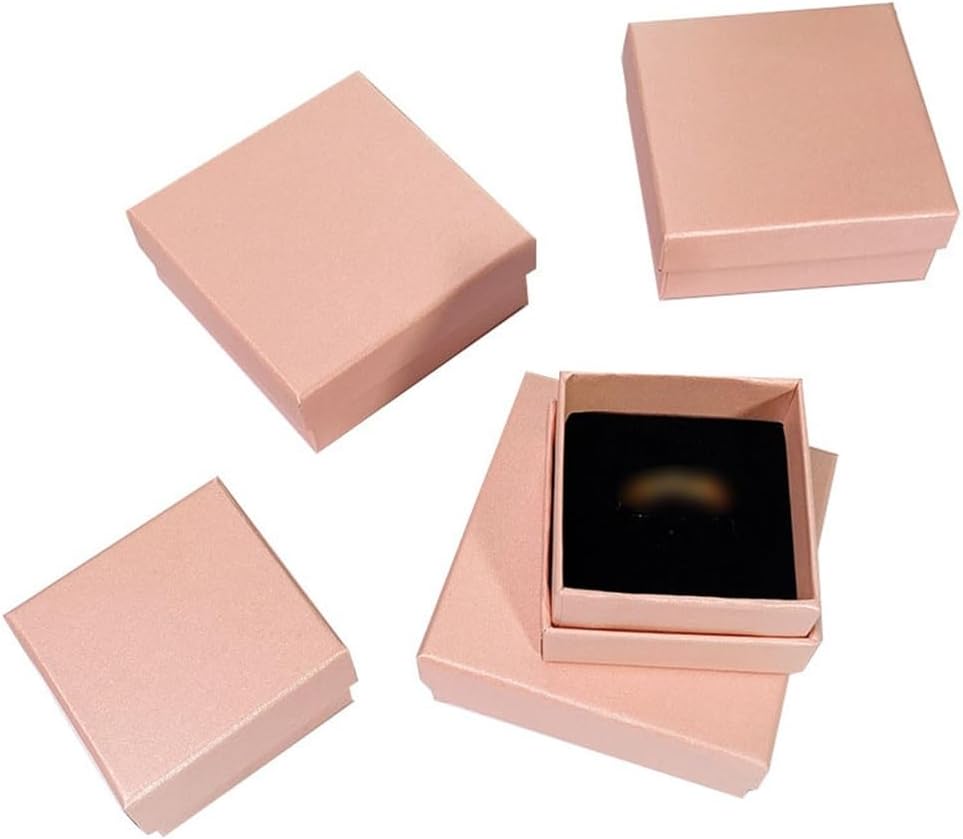 Jewelry Box Pinks World Cover Packaging Necklace Earring Set