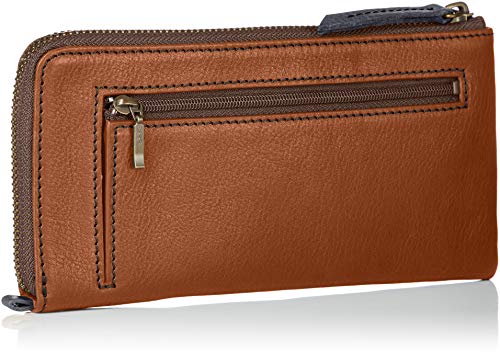 Axe 605613 Men's Wallet, L-Shaped Zipper, Pocket Accessory, Camel - Image 3