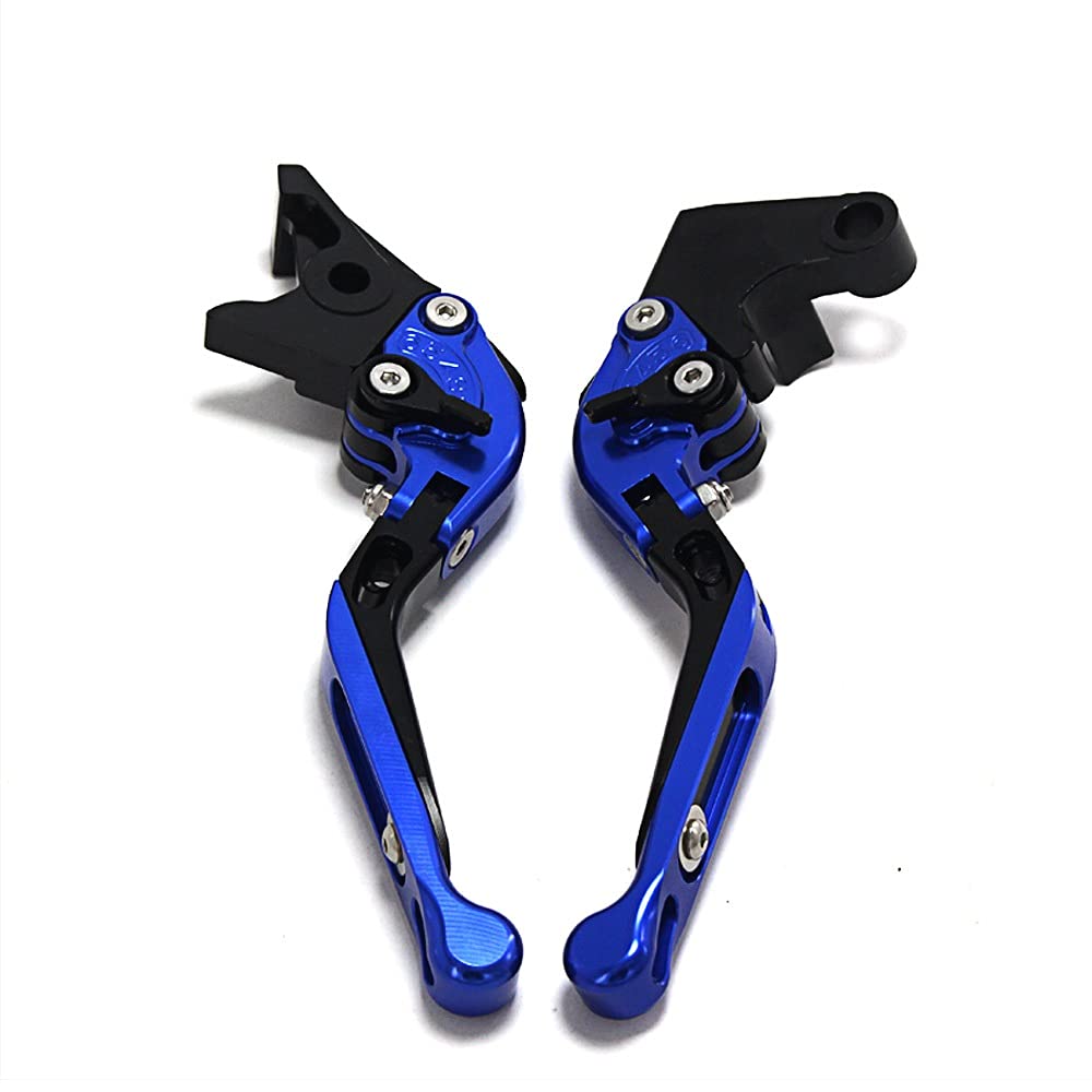 Zhannuobhd I Brake Clutch Lever For Fzx750 For Fazer 1986 1987 1988 1989 1990 1991 1992 1993-1998 Cnc Aluminum Alloy Motorcycle Folding Extendable Clutch Brake Levers(I)