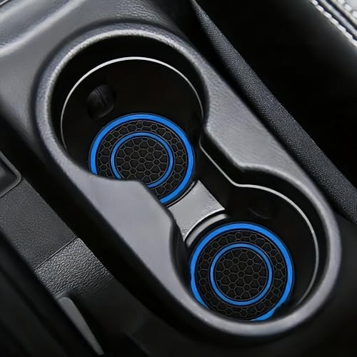 2 piezas tapetes para portavasos de carro