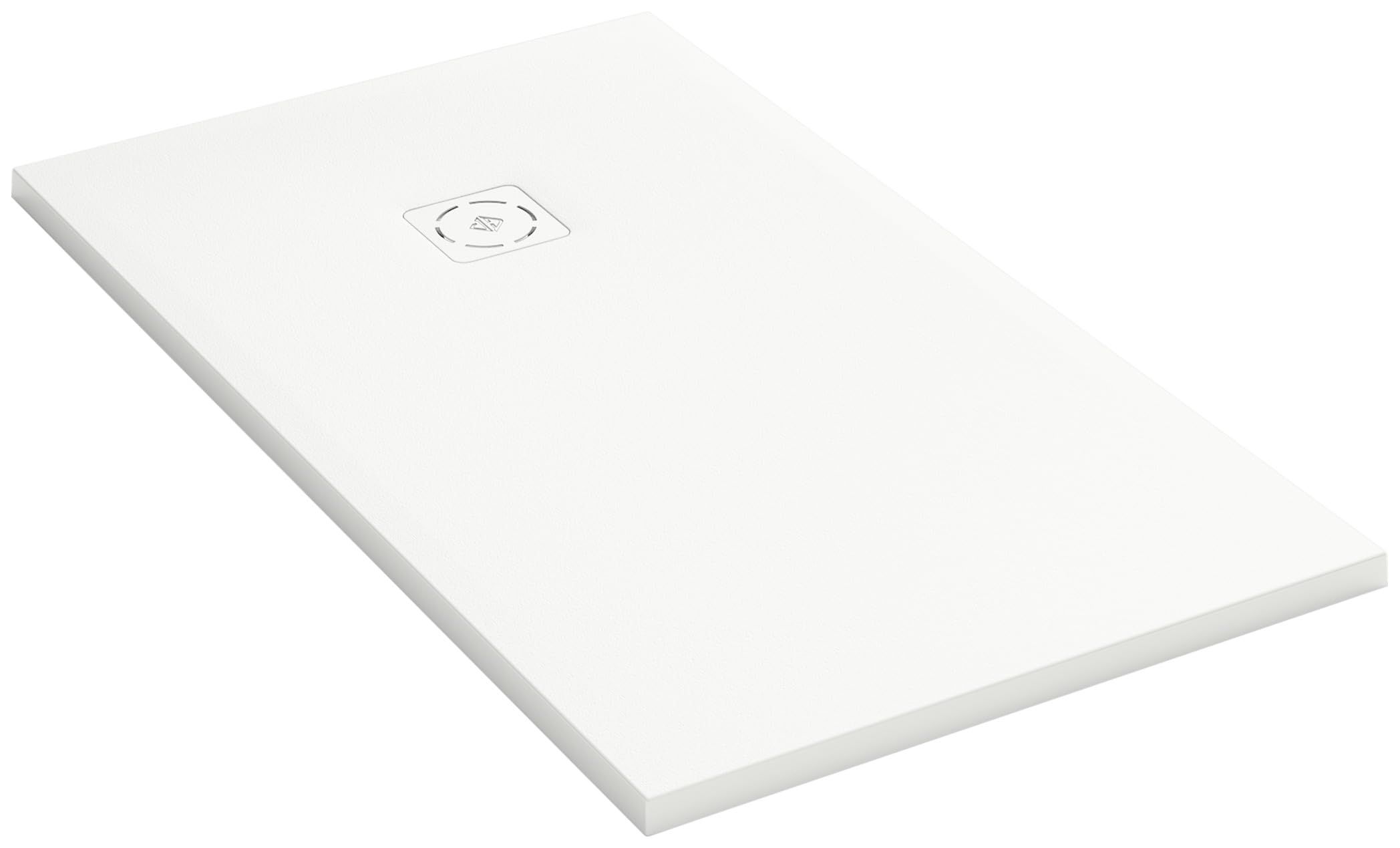 Jacob Delafon Receveur Douche Extraplat Struktura 140x80 Blanc | Neoroc antibactérien. Antidérapant PN24. Redécoupable. Adpaté PMR