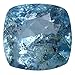 1.51 ct Corte Cojín (8 x 7 mm) de Mina Itabira Brasileña Santa María Azul Aguamarina Natural Piedra Preciosa Suelta, Piedra preciosa, aguamarina