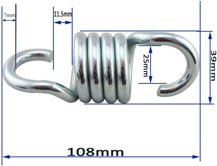 Happyyami 2pcs Heavy Duty Stainless Steel for Hammock Chairs Dual Swivel Hooks for Porch Patio Indoor Use Low Noise Secure Clip Resistant