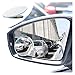 Car Blind Spot Rear View Wide Angle Adjustable Small Round Mirror Car Reverse Auxiliary Rearview Convex Mirror(6PCS)