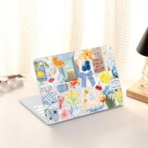 AKIT for MacBook Neo Case 13 inch 2026 A3404 (A18 Pro Chip), Blue Collage by AKIT - Used condition - Image 7
