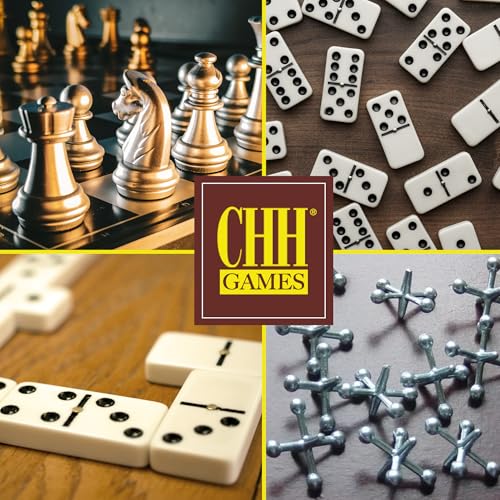 Double 6 Domino Set con Fichas Grandes y Caja de Madera miniatura 7