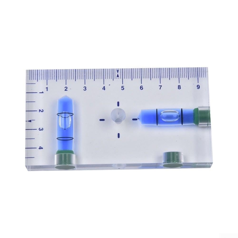 Bolsillo para nivel de burbuja de 95 mm, cuerpo ABS, paquete de 2 bolsillos