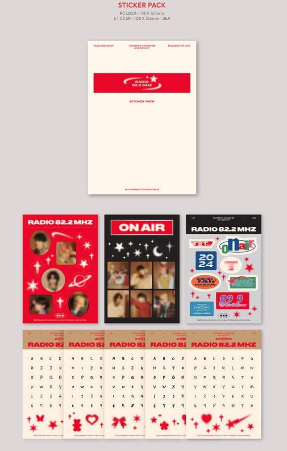 TXT TOMORROW X TOGETHER 2024 DECO KIT (Ship by DHL Express)