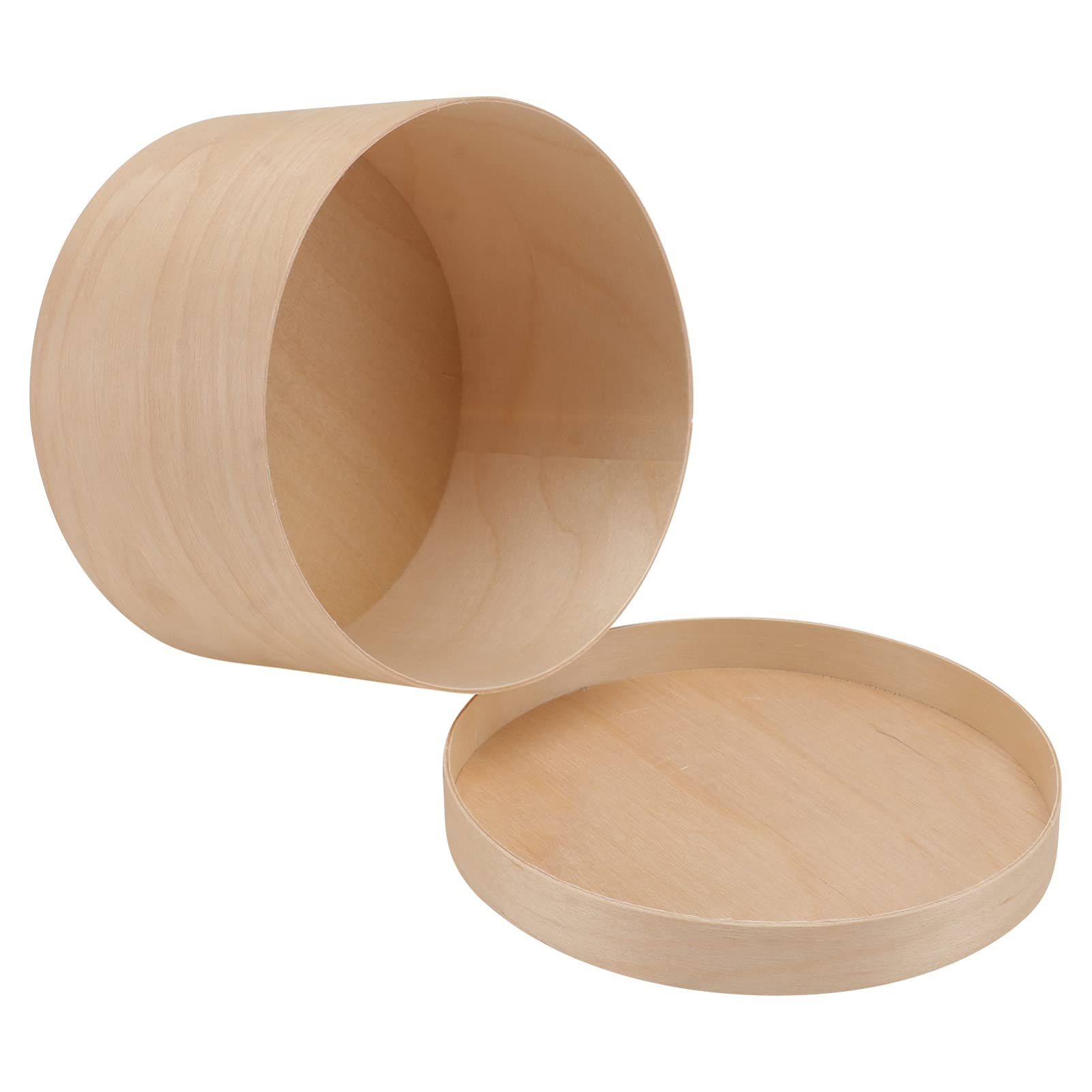 Cabilock 6 ' Round Cake Box Lid Baking Cake Holder Food Container for Cheese Home Packing Box