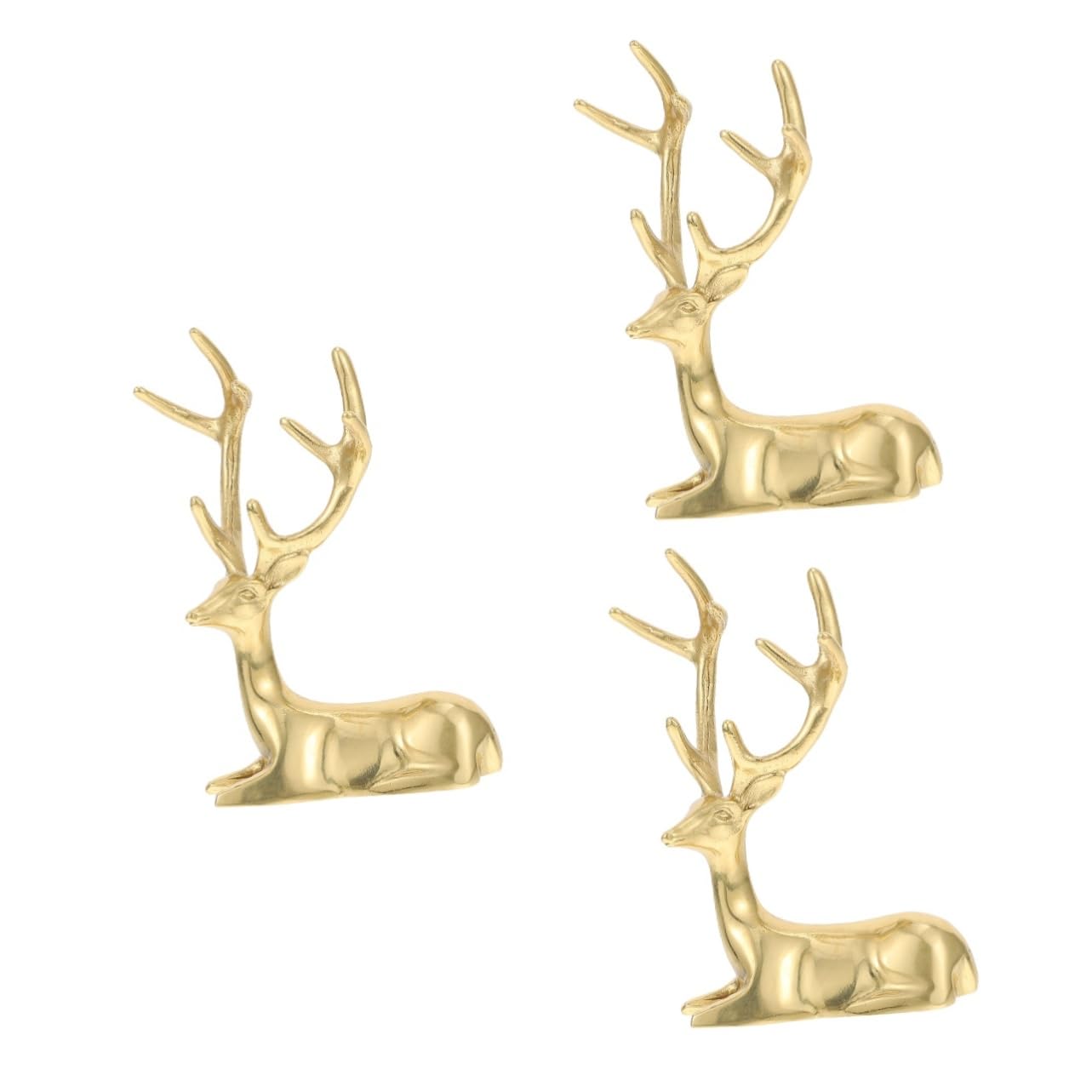 Figurine de cerf Sika au style moderne et texture unique pour decoration