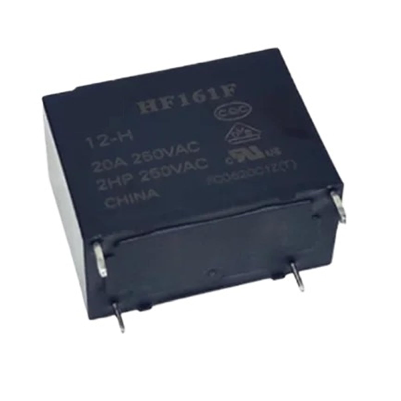 Relais HF161F 12-H 12VDC composant de rechange pour domotique et chauffage