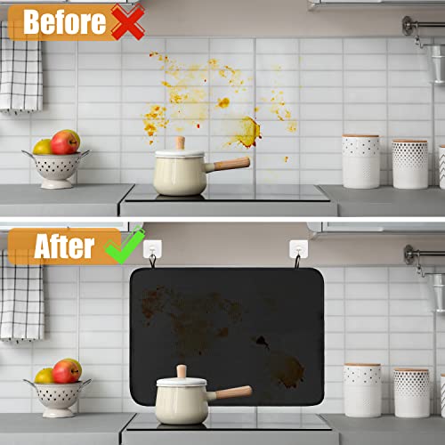 Amerbro Fireproof Stove Top Cover For Electric Stove - 21×29.5 Inch Waterproof Electric Stove Cover - Glass Stove Top Cover - Glass Stove Top Protector For Prevent Scratches And Dust, 0.6Mm Thin #TOP3