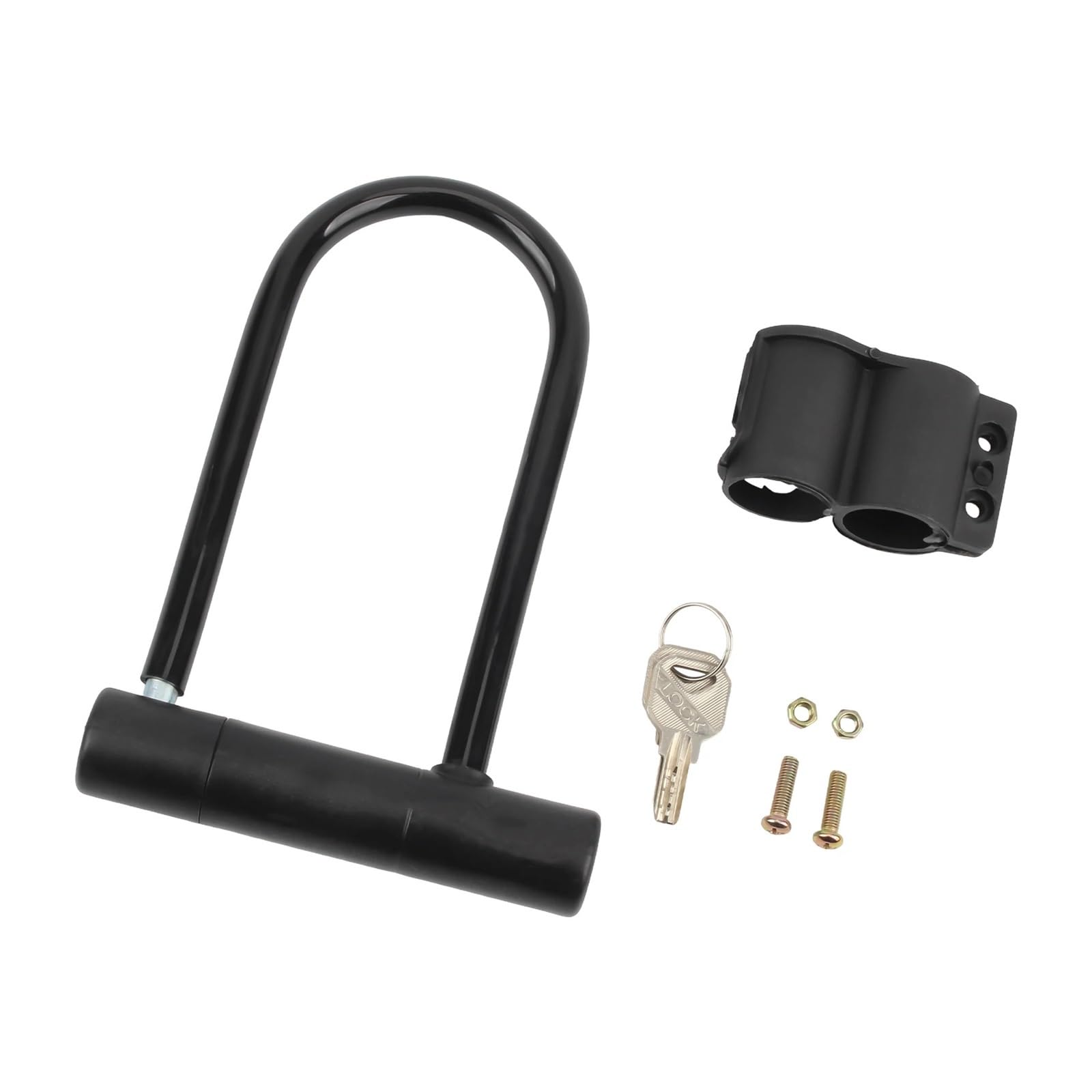 Chain Lock Motorcycle U Lock Portables Wheel with Key Anti-Theft Safety Scooter Accessories Motorcycle Handlebar Lock