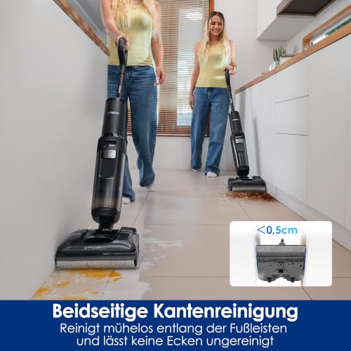 Tineco FLOOR ONE Switch S7 Stretch Nass Trockensauger & Akkusauger Set 5-in-1, FlashDry Selbstreinigung, DualBlock Anti-Tangle… – Ansicht 6
