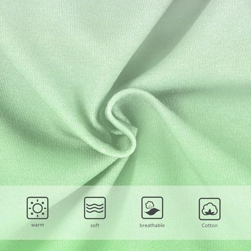 Joisal Magnolia Cobalt Green Gradient Girl Panties Cute Girls Underwear Toddlers Cotton Animals Undies Kids Briefs 2t3