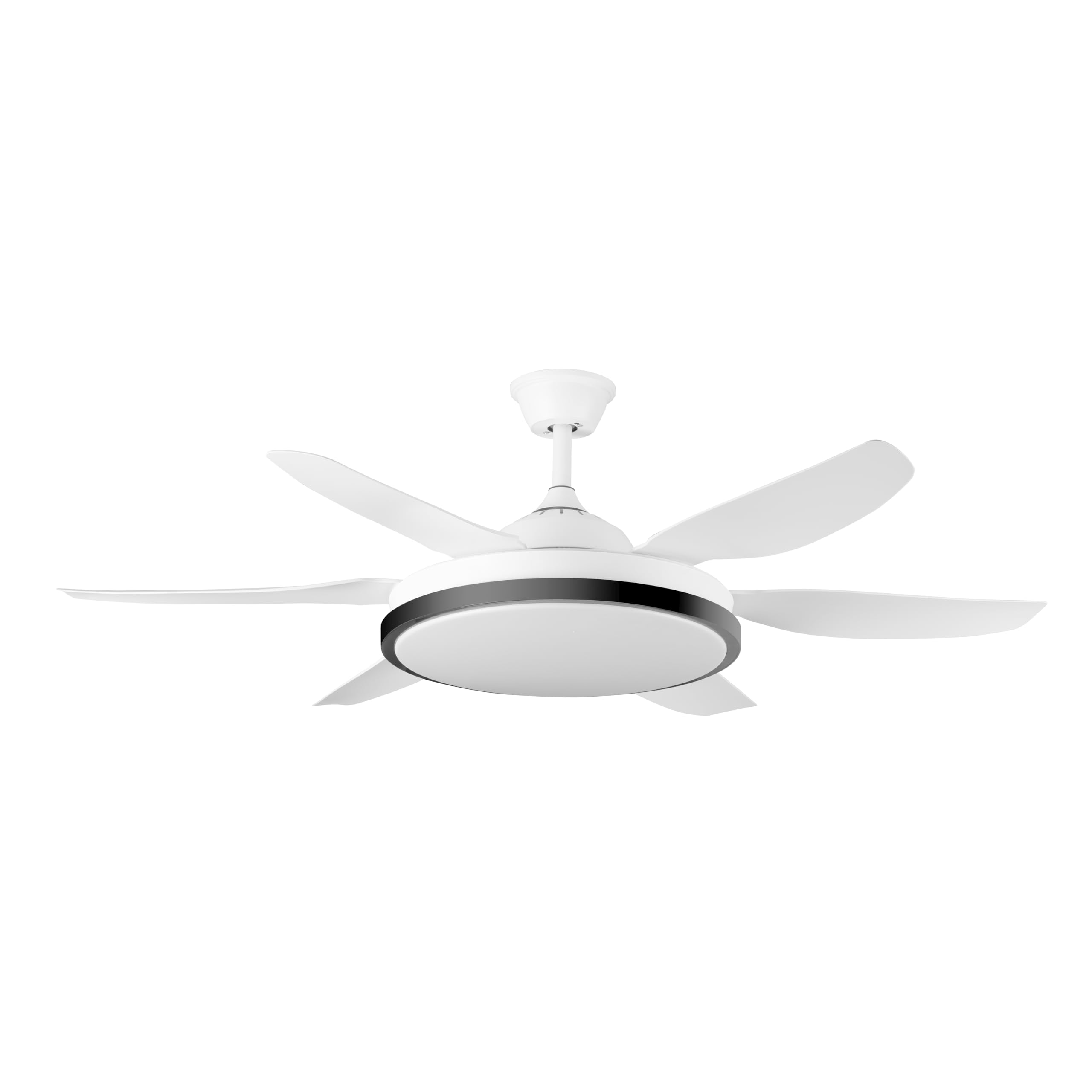 Orbegozo CP 165132 Ventilador de Techo 132 cm Motor DC 45W | 6 Velocidades, LED CCT Regulable 74W, Ultra Silencioso, Función Invierno/Verano, Triple Protección Anti-polvo