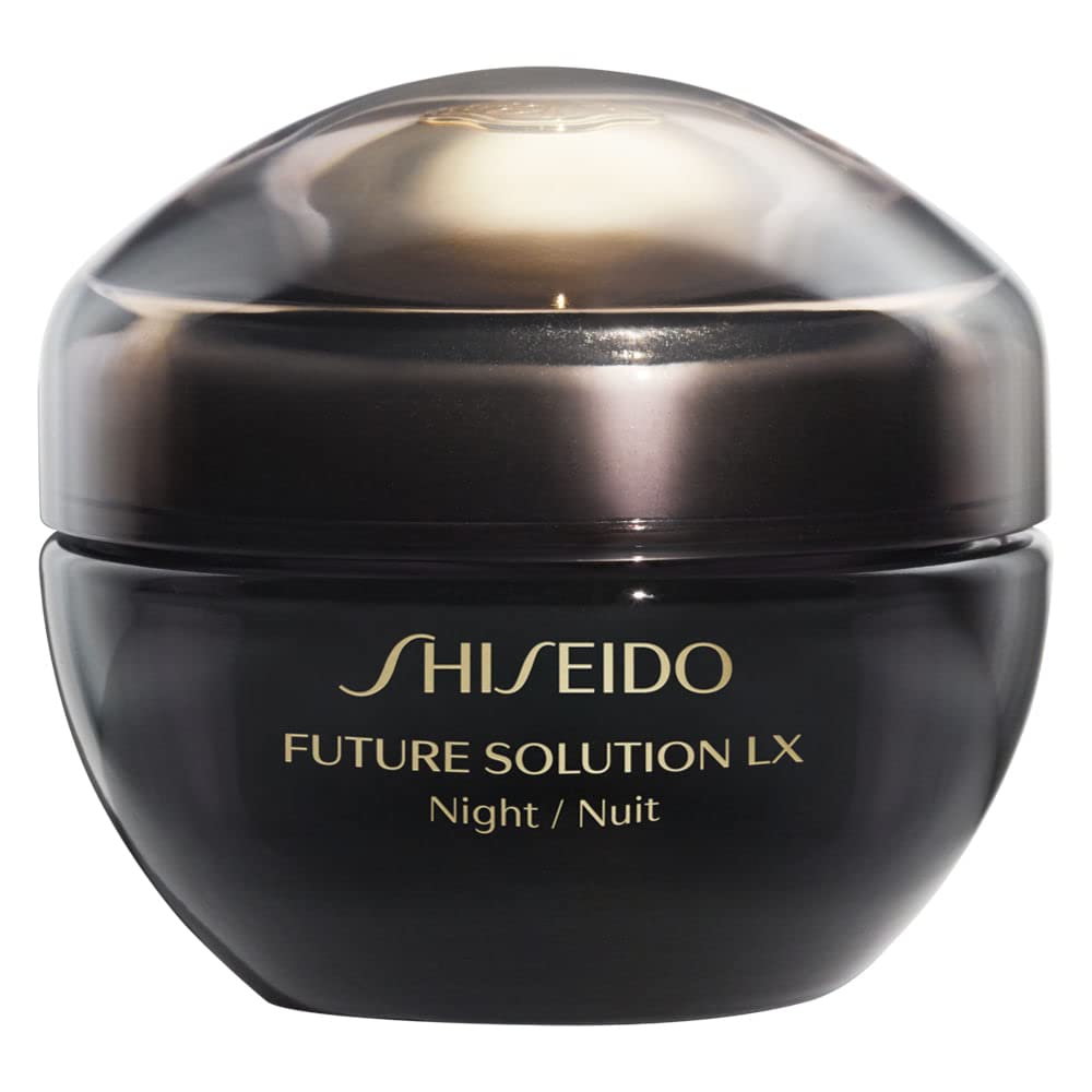 Shiseido Future Solution LX Crema Regeneradora Total – Antiarrugas, Reafirmante y Hidratante 50 ml ,Tratamiento de Noche para Piel Madura