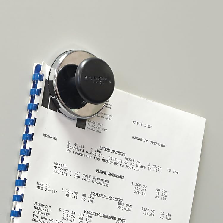 マグネット　クリップ　ハンドル付き　２個セット　吸着力３０ｋｇ　【並行輸入品】