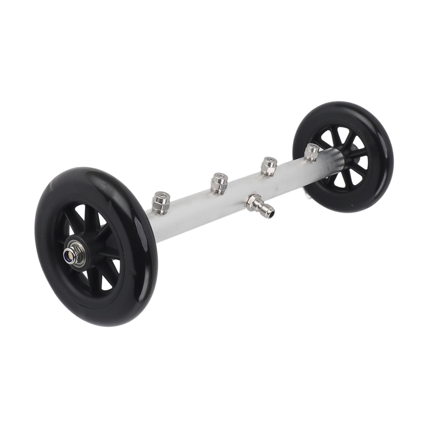 EMUKOEP Limpiador de Chasis de Lavadora a Presión, Herramienta de Limpieza Rápida para Automóviles y Vehículos Comerciales, Ligera, 16" (Negro Puro)