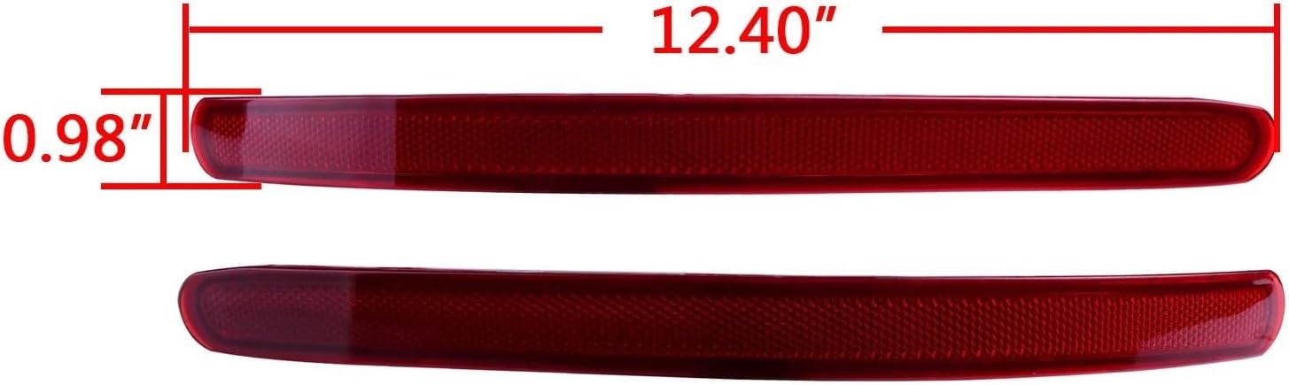 車用リアリフレクター Compatible With For Touareg 7L 2002 2003 2004 2005 2006