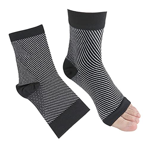 TOVINANNA Compression Ankle Support Socks Men's Ankle Stabilizer Brace Brace Alternative Size L/xl