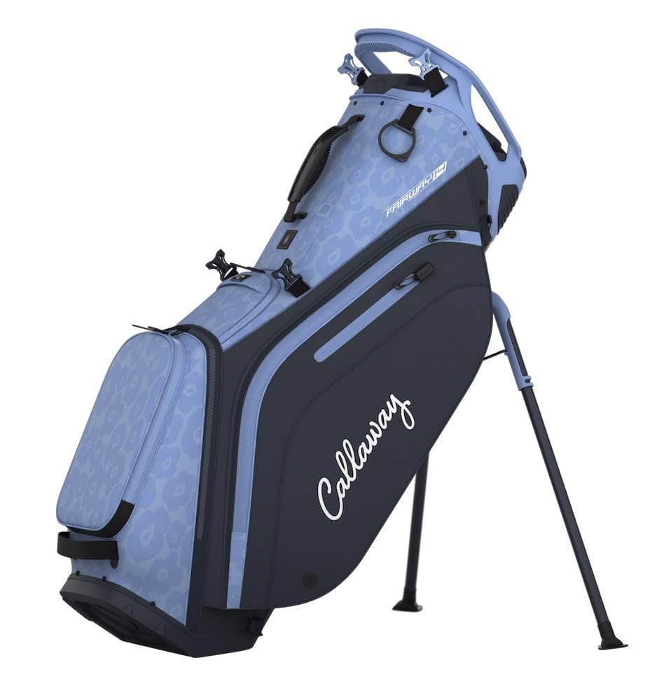 【新品】Callaway + CLUBHAUS Tour Golf Bag Callaway Golf Tour Caddy Stand Bag Ai Smoke 9.5 x 47in 4.1kg
