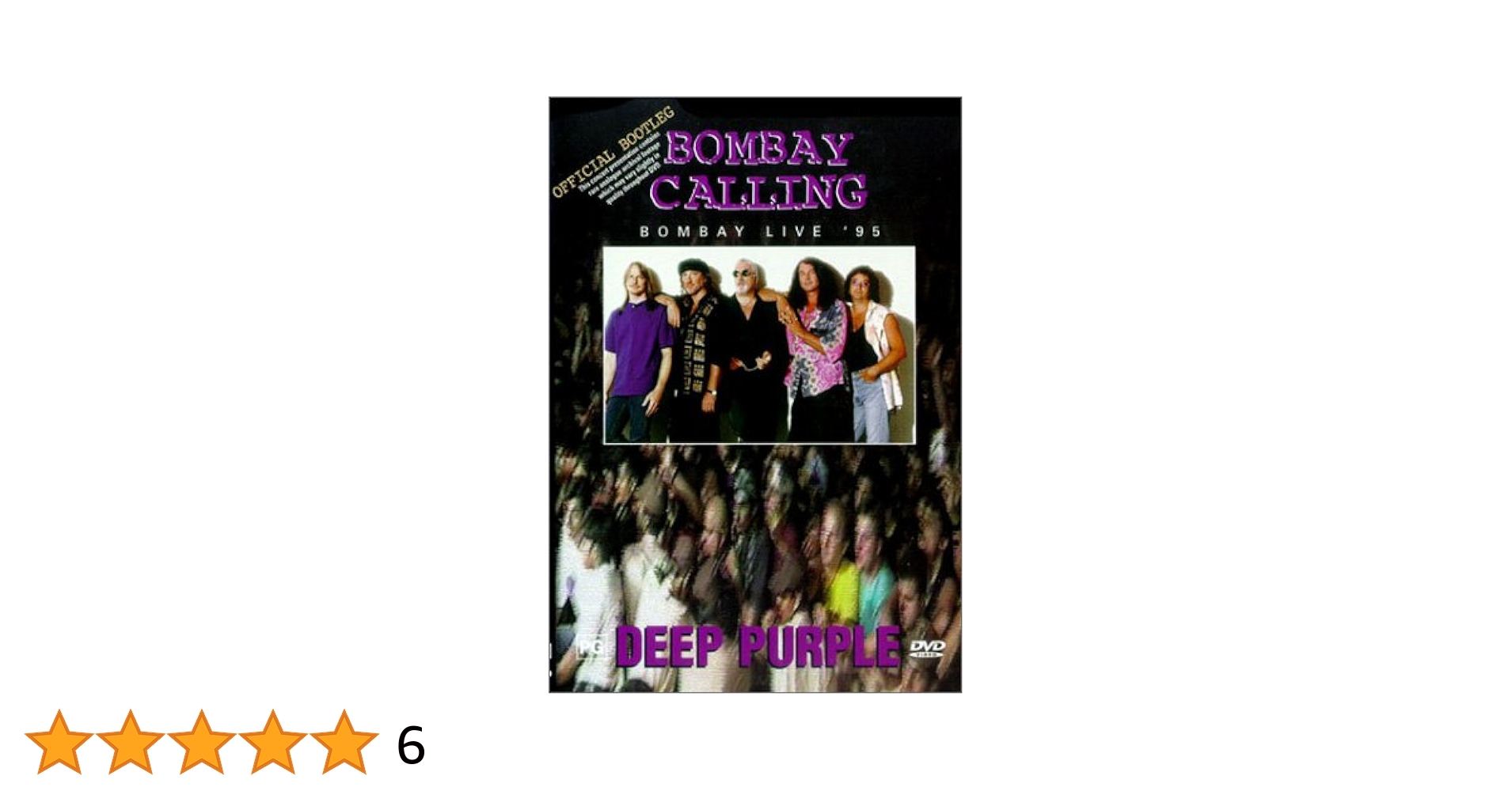 【中古】 ディープ・パープル/BOMBAY CALLING  輸入版 /ディープ・パープルDVD/映像その他音楽 71J6e2ldVgL.jpg