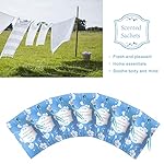 DERDUFT Scented Sachet, Fresh Linen Sachets, 14 Packs Fragrance Packets Perfume Sachets for Wardrobe, Drawer, Car, Closet - Image 3