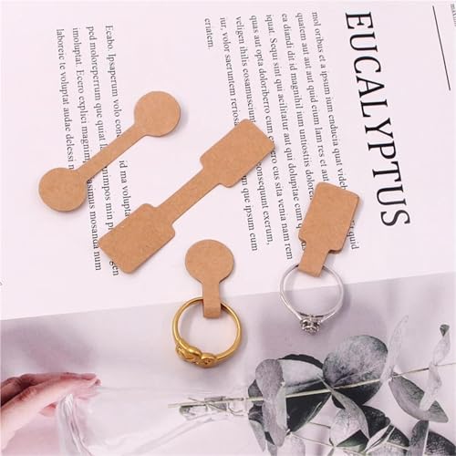 Etiquetas de precio para joyería y tarjetas de presentación redondas para ropa, 500 uds 4