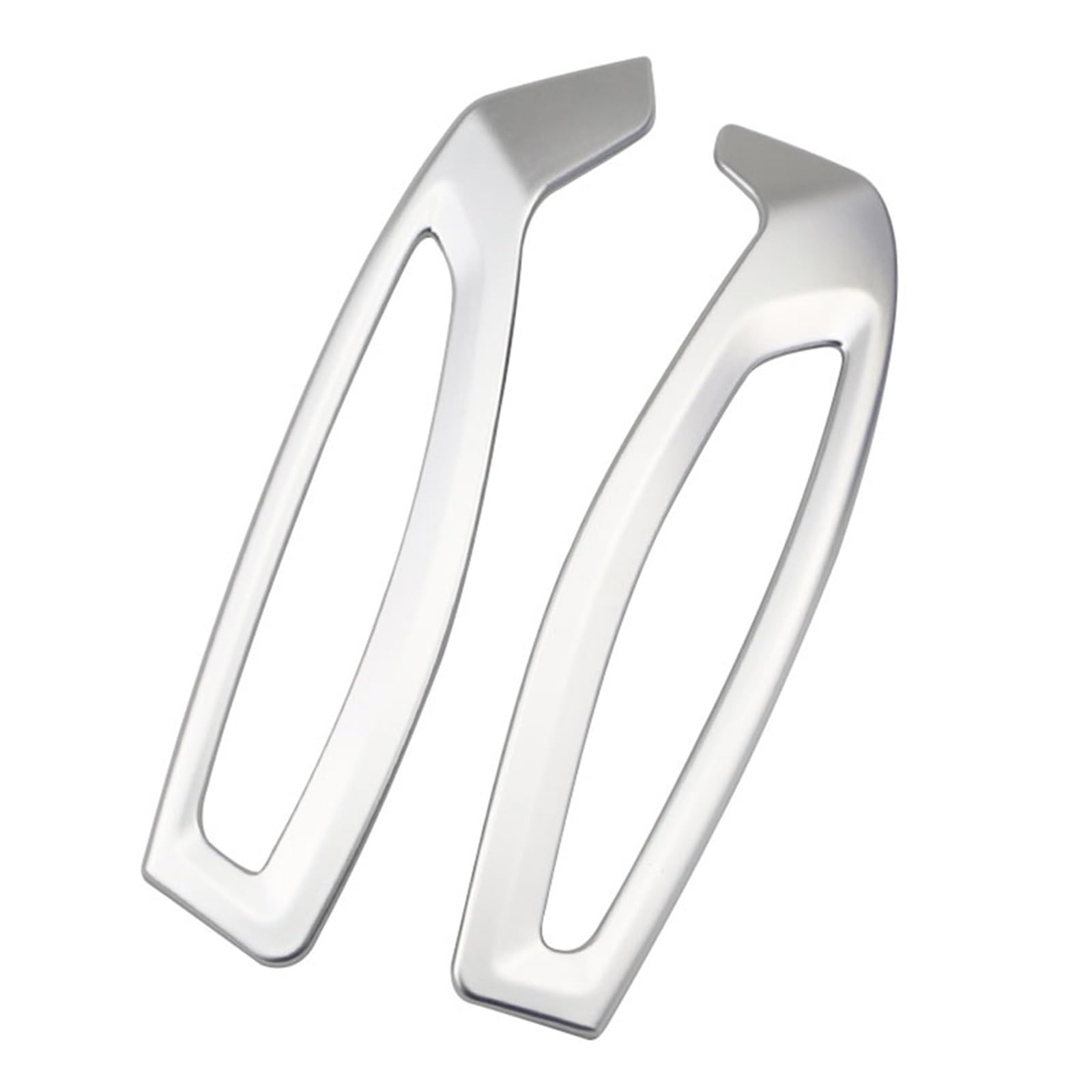 for Toyota for C-HR for CHR RHD 2016-2022 Stainless Steel Interior Car Air Conditioning Vent Outlet Cover Trim Sticker Car Trim Interior(Silver)