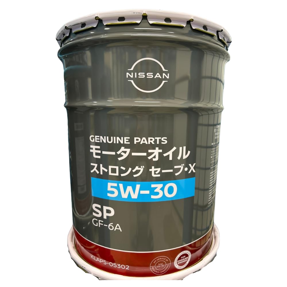 Amazon | 日産（NISSAN）純正エンジンオイル 5W-30 20L SPストロング