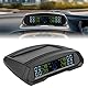 Drahtloses Reifendrucküberwachungssystem TPMS Solar- oder USB-Power-TPMS mit 4 Sensoren für den Druck und die Temperatur von Wohnmobil-LKW-Abschleppfahrzeugen