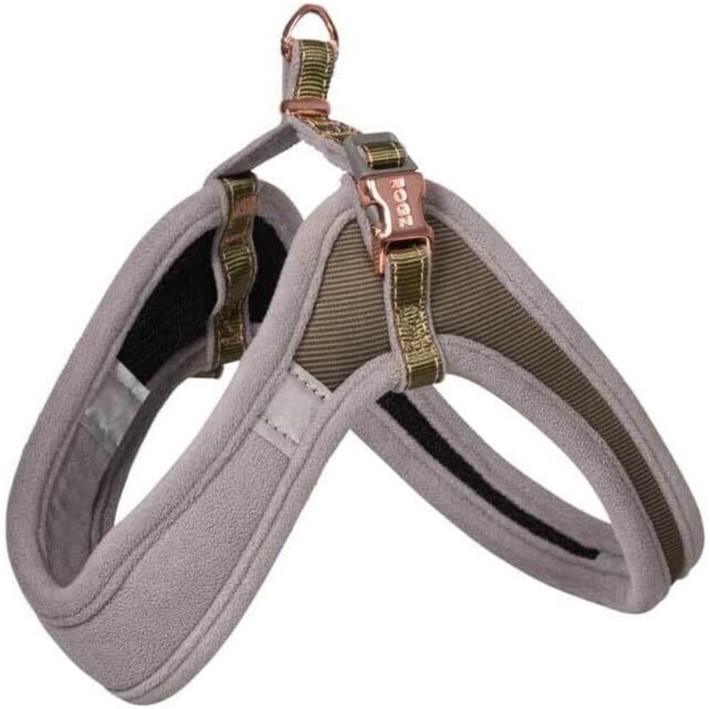 Harnais urbain ROGZ vert olive 34-40 cm, rembourrage ergonomique haute qualité