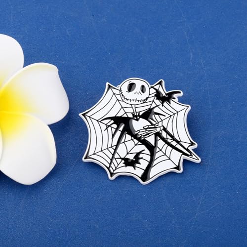 Image of KEYCHIN Jack Brooch Jack Fans Jewelry Jack Nightmare Enamel Pin Nightmare Jack Merch
