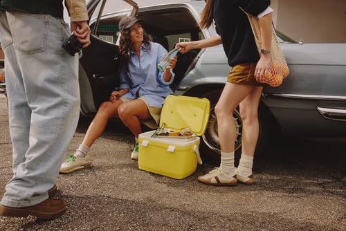 Image of Stanley Adventure Outdoor Cooler 16 qt | Heavy Duty Outdoor Camping Cooler with Easy Carry Top Handle | BPA-Free | Sage Grey