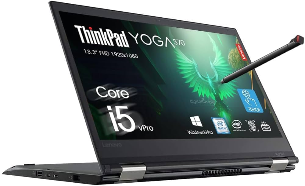 Lenovo ThinkPad Yoga 370 2-in-1 Laptop, Core i5-7300U up to