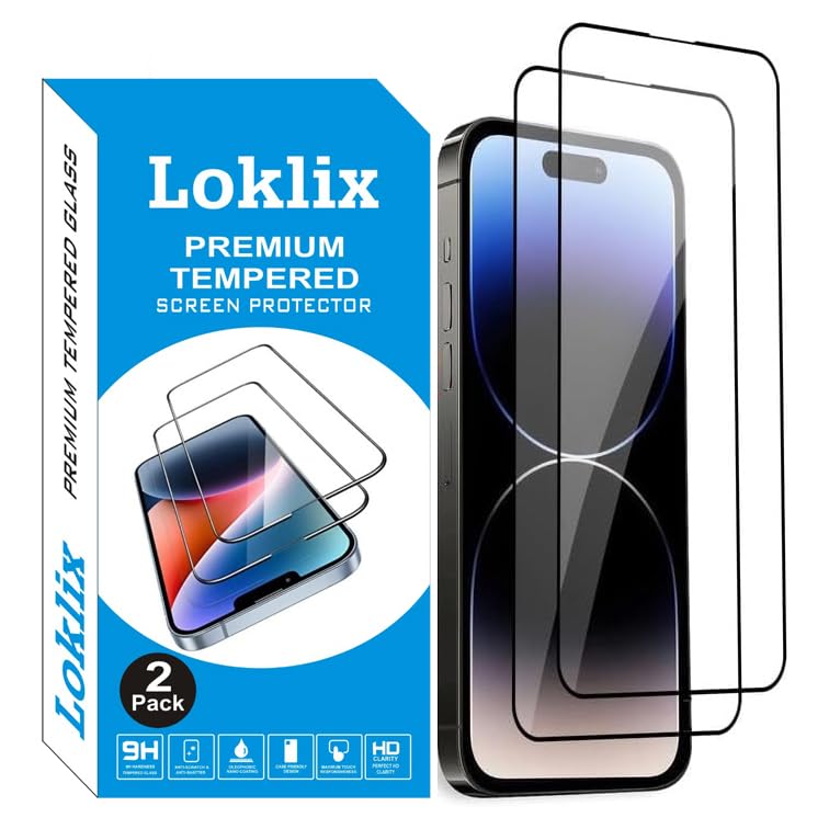 Loklix Tempered Glass Screen Guard For Iphone 15 With Easy Cleaning Kit (Pack of 2) for Smartphone (B0CTNLTBFZ) Amazon Price History, Amazon Price Tracker