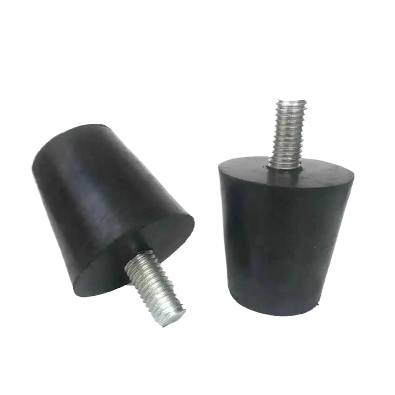 Piedini per mobili, in gomma, regolabili, M6, M8, M10, con vite, per tavolo e sedia, colore nero, protezione anti-shock